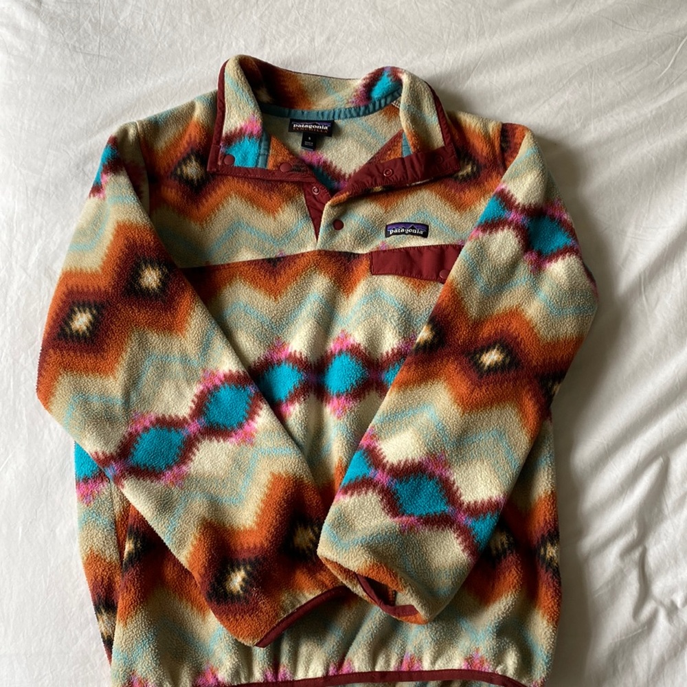 Patagonia Vintage Synchilla Aztec Print